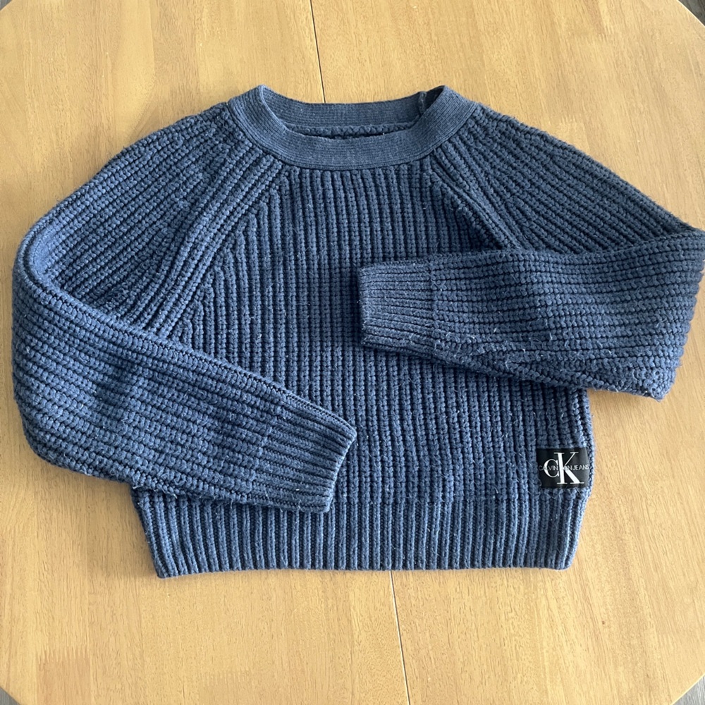 Calvin Klein Jeans Womens Size S Knit Sweater Pullover
